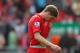 LIVERPOOL, ENGLAND - SEPTEMBER 02: Steven Gerrard of Liverpool leaves the pitch after defeat to Arsenal in the Barclays Premier League match between Liverpool and Arsenal at Anfield on September 2, 2012 in Liverpool, England. (Photo by Alex Livesey/Getty Images)