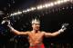 ATLANTIC CITY, NJ - NOVEMBER 20: Sergio Martinez celebrates after knocking out Paul Williams in the second round of their Middleweight Championship fight on November 20, 2010 at The Boardwalk Hall in Atlantic City, New Jersey. (Photo by Al Bello/Getty Images)