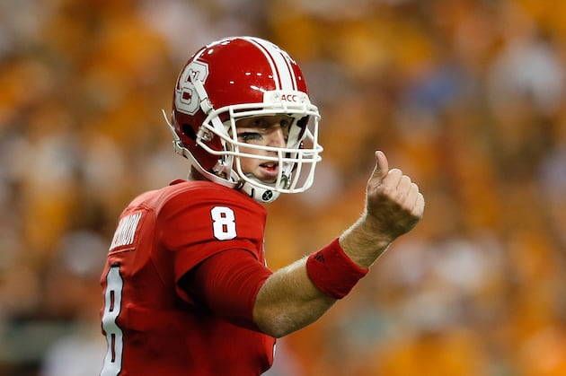 Glennon, N.C. State Roll Over South Alabama 31-7