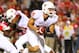 Sept 15, 2012; Oxford, MS, USA; Texas Longhorns quarterback David Ash (14) prepares to hand the ball off during the game against the Mississippi Rebels. Mandatory Credit: Spruce Derden-US PRESSWIRE