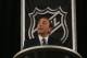 NEW YORK, NY - SEPTEMBER 13: Commissioner Gary Bettman of the National Hockey League speaks to the media at Crowne Plaza Times Square on September 13, 2012 in New York City. (Photo by Bruce Bennett/Getty Images)