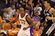 PHOENIX, AZ - MARCH 27: Michael Redd #22 of the Phoenix Suns handles the ball during the NBA game against the San Antonio Spurs at US Airways Center on March 27, 2012 in Phoenix, Arizona. The Spurs defeated the Suns 107-100. NOTE TO USER: User expressly acknowledges and agrees that, by downloading and or using this photograph, User is consenting to the terms and conditions of the Getty Images License Agreement. (Photo by Christian Petersen/Getty Images)