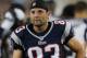 FOXBORO, MA - AUGUST 9: Wes Welker #83 of the New England Patriots watches from the sidelines during a preseason game against the Orleans Saints in the first half at Gillette Stadium on August 9, 2012 in Foxboro, Massachusetts. (Photo by Jim Rogash/Getty Images)