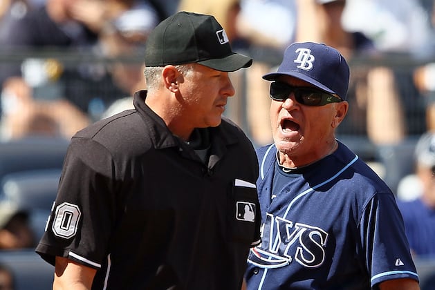 Maddon Ejected After Warning Issued