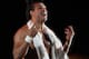 DURBAN, SOUTH AFRICA - JULY 08: Alberto Del Rio is introduced during the WWE Smackdown Live Tour at Westridge Park Tennis Stadium on July 08, 2011 in Durban, South Africa. (Photo by Steve Haag/Gallo Images/Getty Images)