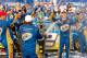 Champagne in the eyes stings, but the taste of victory was sweet for Brad Keselowski on Sunday.