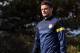 ST ALBANS, ENGLAND - SEPTEMBER 17: Olivier Giroud of Arsenal arrives during a training session at London Colney on September 17, 2012 in St Albans, England. (Photo by Julian Finney/Getty Images)