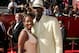 HOLLYWOOD - JULY 12: Dwyane Wade of the Miami Heat and his wife Siohvaughn arrive at the 2006 ESPY Awards at the Kodak Theatre on July 12, 2006 in Hollywood, California. (Photo by Frazer Harrison/Getty Images)