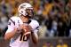September 15, 2012; Columbia, MO, USA; Arizona State Sun Devils quarterback Taylor Kelly (10) prepares to pass during the second quarter against the Missouri Tigers at Faurot Field. Missouri won 24-0. Mandatory Credit: Dak Dillon-US PRESSWIRE