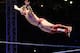 DURBAN, SOUTH AFRICA - JULY 08: WWE Superstar Daniel Bryan flys off the ropes during the WWE Smackdown Live Tour at Westridge Park Tennis Stadium on July 08, 2011 in Durban, South Africa. (Photo by Steve Haag/Gallo Images/Getty Images)