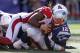FOXBORO, MA - SEPTEMBER 16: Tom Brady #12 of the New England Patriots is taken down by Quentin Groves #54 of the Arizona Cardinals in the second half at Gillette Stadium on September 16, 2012 in Foxboro, Massachusetts. (Photo by Jim Rogash/Getty Images)