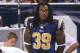 Sep 19, 2012; St. Louis, MO, USA; St. Louis Rams running back Steven Jackson (39) stands on the sideline during the second half against the Washington Redskins at the Edward Jones Dome. The Rams defeated the Redskins 31-28. Mandatory Credit: Photo by Scott Rovak-US PRESSWIRE