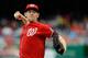 WASHINGTON, DC - SEPTEMBER 02: Stephen Strasburg #37 of the Washington Nationals throws a pitch against the St. Louis Cardinals at Nationals Park on September 2, 2012 in Washington, DC. (Photo by Patrick McDermott/Getty Images)