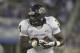 Sept 8, 2012; Lexington, KY, USA; Kent State Golden Flashes running back Trayion Durham (34) runs the ball against the Kentucky Wildcats at Commonwealth Stadium. Credit: Mark Zerof-US PRESSWIRE