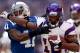 Percy Harvin leads Minnesota in receptions (18) and receiving yards (188) through two games.