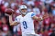 SAN FRANCISCO, CA - SEPTEMBER 16: Matthew Stafford #9 of the Detroit Lions in action against the San Francisco 49ers at Candlestick Park on September 16, 2012 in San Francisco, California. (Photo by Ezra Shaw/Getty Images)