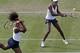 Venus and Serena Williams compete at the 2012 Olympics
