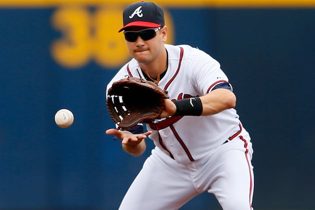Braves SS Paul Janish Leaves Game in Miami with Dislocated Left Shoulder