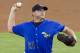 Roger Clemens last pitched on Sept. 7 for the Sugar Land Skeeters.