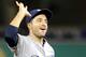 PITTSBURGH, PA - SEPTEMBER 18: Ryan Braun #8 of the Milwaukee Brewers celebrates after a 6-0 win over the Pittsburgh Pirates on September 18, 2012 at PNC Park in Pittsburgh, Pennsylvania. (Photo by Joe Sargent/Getty Images)