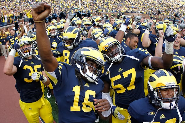 And in That Corner… the Michigan Wolverines