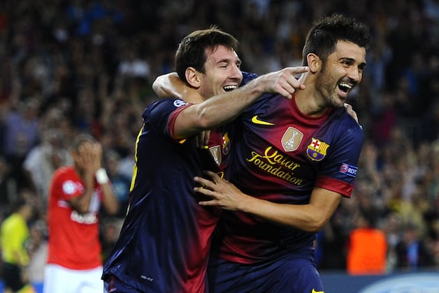 Messi Double Gives Barca Comeback Win Against Spartak