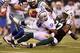 EAST RUTHERFORD, NJ - SEPTEMBER 11: Calvin Pace #97 of the New York Jets sacks Tony Romo #9 of the Dallas Cowboys during their NFL Season Opening Game at MetLife Stadium on September 11, 2011 in East Rutherford, New Jersey. The Jets won 27-24. (Photo by Elsa/Getty Images)