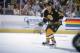 BUFFALO, NY - FEBRUARY 12: Cam Neely #8 of the Boston Bruins pursues the play during the game against the Buffalo Sabres on February 12, 1995 in Buffalo, New York. The Sabres defeated the Bruins 2-1. (Photo by Rick Stewart/Getty Images)