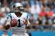 CHARLOTTE, NC - SEPTEMBER 16: Cam Newton #1 of the Carolina Panthers during their game at Bank of America Stadium on September 16, 2012 in Charlotte, North Carolina. (Photo by Streeter Lecka/Getty Images)