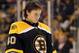 BOSTON, MA - OCTOBER 10: Tuukka Rask #40 of the Boston Bruins prepares to face the Edmonton Oilers at TD Garden on October 10, 2011 in Boston, Massachusetts. (Photo by Jim Rogash/Getty Images)