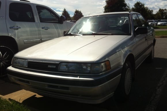 Redskins Rookie Alfred Morris Rides in 1991 Mazda 626 for Some Serious Swag