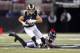 ST. LOUIS, MO - AUGUST 30: Wide receiver Danny Amendola #16 of the St. Louis Rams runs after breaking breaking a diving tackle by defensive back Corey Graham #24 of the Baltimore Ravens during the game against the Baltimore Ravens at the Edward Jones Dome on August 30, 2012 in St. Louis, Missouri. (Photo by David Welker/Getty Images)