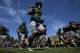 EUGENE, OR - SEPTEMBER 15: The Oregon Ducks run onto the field against of the Tennessee Tech Golden Eagles on September 15, 2012 at the Autzen Stadium in Eugene, Oregon. (Photo by Jonathan Ferrey/Getty Images)