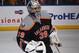 UNIONDALE, NY - NOVEMBER 23: Rick DiPietro #39 of the New York Islanders skates in warmups prior to the game against the Philadelphia Flyers at the Nassau Veterans Memorial Coliseum on November 23, 2011 in Uniondale, New York. (Photo by Bruce Bennett/Getty Images)