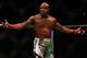 ATLANTA, GA - APRIL 21: Marcus Brimage reacts during his featherweight bout with Maximo Blanco (not pictured) for UFC 145 at Philips Arena on April 21, 2012 in Atlanta, Georgia. (Photo by Kevin C. Cox/Getty Images)