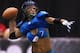 Erler had three passing touchdowns and two on the ground in a defeat of Toronto.