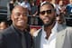 LOS ANGELES, CA - JULY 11: (L-R) UFC fighters Anderson Silva and Jon Jones arrive at the 2012 ESPY Awards at Nokia Theatre L.A. Live on July 11, 2012 in Los Angeles, California. (Photo by Frazer Harrison/Getty Images)