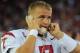 September 15, 2012; Stanford, CA, USA; Southern California Trojans quarterback Matt Barkley (7) talks on the phone during the third quarter against the Stanford Cardinal at Stanford Stadium. The Cardinal defeated the Trojans 21-14. Mandatory Credit: Kyle Terada-US PRESSWIRE