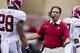 FAYETTEVILLE, AR - SEPTEMBER 15: Head Coach Nick Saban talks with Dee Milliner #28 of the Alabama Crimson Tide during a game against the Arkansas Razorbacks at Razorback Stadium on September 15, 2012 in Fayetteville, Arkansas. The Crimson Tide defeated the Razorbacks 52-0. (Photo by Wesley Hitt/Getty Images)