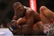 Jones looks to put the Americana submission on Belfort
