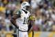 PITTSBURGH, PA - SEPTEMBER 16: Santonio Holmes #10 of the New York Jets reacts after an unsuccessful third down conversion against the Pittsburgh Steelers during the game on September 16, 2012 at Heinz Field in Pittsburgh, Pennsylvania. The Steelers defeated the Jets 27-10. (Photo by Justin K. Aller/Getty Images)