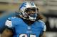 DETROIT, MI - AUGUST 30: Mikel Leshoure #25 of the Detroit Lions heads back to the sideline after scoring a first quarter touchdown while playing the Buffalo Bills during a pre season game at Ford Field on August 30, 2012 in Detroit, Michigan. (Photo by Gregory Shamus/Getty Images)
