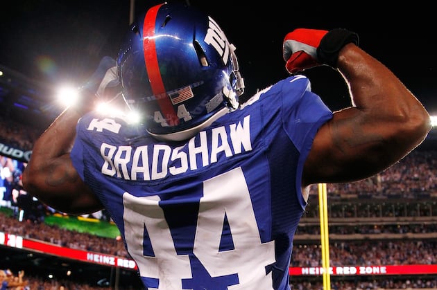 Ahmad Bradshaw: Giants' RB Is a Fantasy Dud in 2012