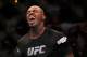 ATLANTA, GA - APRIL 21: Jon Jones celebrates defeating Rashad Evans by unanimous decision in their light heavyweight title bout for UFC 145 at Philips Arena on April 21, 2012 in Atlanta, Georgia. (Photo by Kevin C. Cox/Getty Images)