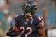 CHICAGO, IL - AUGUST 18: Matt Forte #22 of the Chicago Bears participates in warm-ups before a preseason game against the Washington Redskins at Soldier Field on August 18, 2012 in Chicago, Illinois. The Bears defeated the Redskins 33-31. (Photo by Jonathan Daniel/Getty Images)