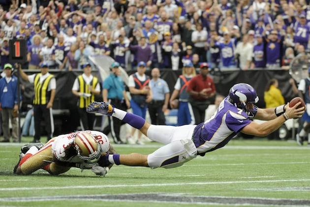 49ers Struggle, Fall Against Vikings in Shocker as Ponder Picks Apart Niners D