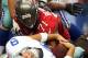 Michael Bennett mauled Tony Romo. (photo courtesy Buccaneers.com)
