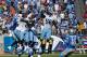 NASHVILLE, TN - SEPTEMBER 23: Akeem Ayers #56 of the Tennessee Titans bats down a hail mary pass directly to wide receiver Titus Young #16 of the Detroit Lions for the game tying touchdown at LP Field on September 23, 2012 in Nashville, Tennessee. (Photo by Frederick Breedon/Getty Images)
