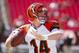 Andy Dalton put up over 300 passing yards for just the fourth time in his career in a high-scoring defeat of Washington.