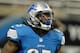 DETROIT, MI - AUGUST 30: Mikel Leshoure #25 of the Detroit Lions heads back to the sideline after scoring a first quarter touchdown while playing the Buffalo Bills during a pre season game at Ford Field on August 30, 2012 in Detroit, Michigan. (Photo by Gregory Shamus/Getty Images)